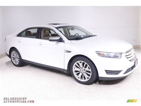 2013 Ford Taurus Limited In White Platinum Tri Coat For Sale 166462