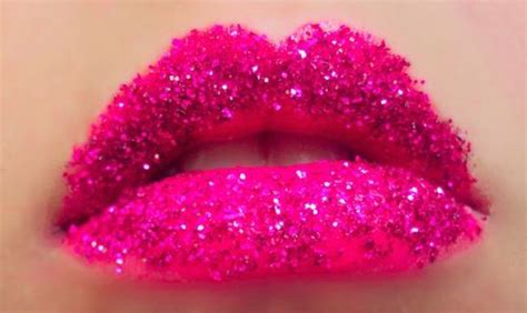 Pink Glitter Lips Pictures Photos And Images For Facebook Tumblr