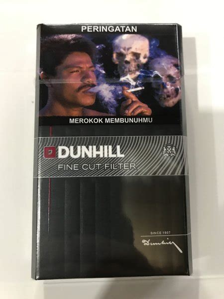 Jual Dunhill Hitam Batang Rokok Dunhil Black Fine Cut Filter Cigarettes Grosir Di Lapak