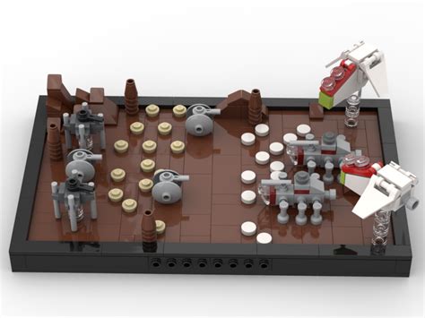 Lego Moc Battle Of Geonosis By Jedi Plb Rebrickable Build With Lego