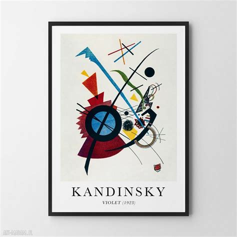 Kandinsky Abstrakcja V2 Plakat 40x50 Cm Gustowne ღ Art Madampl
