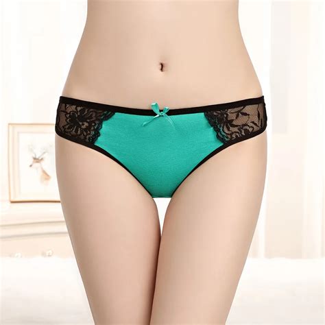 6 Pcs Lot Ladies Sexy Panties Lace Thongs Underwear Women G Strings In Women S Panties From