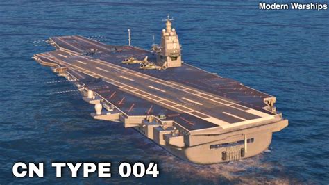 Modern Warships Cn Type 004 In Online Match Gameplay Youtube