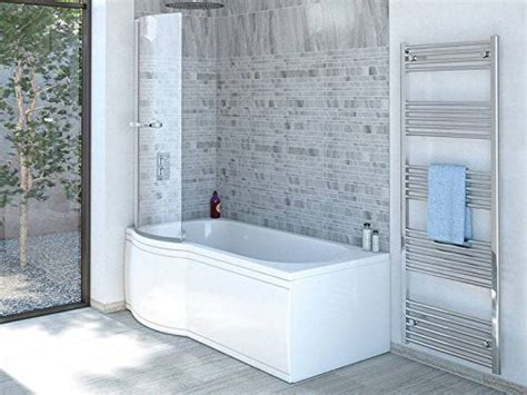 Mit badewannenaufsätzen von duschwelten können sie ihre badewanne auch als dusche nutzen. Duschbadewanne 170x85 cm L mit Badewannenaufsatz ...