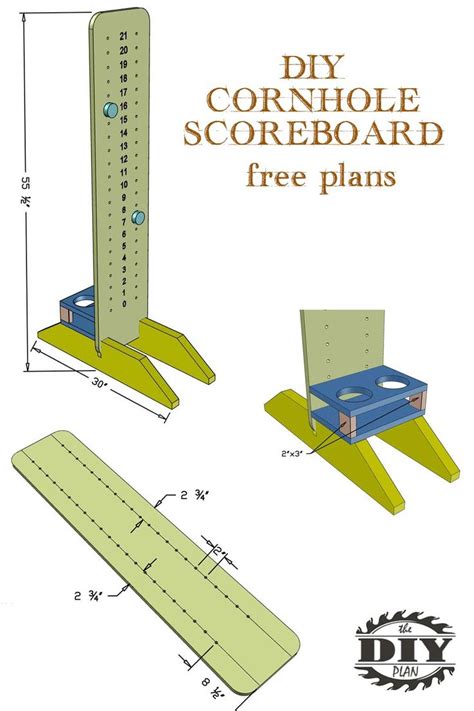 How To Build A Diy Cornhole Scoreboard In 2020 Cornhole Scoreboard