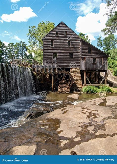 Yates Mill In Raleigh North Carolina Stock Image Image Of Pond