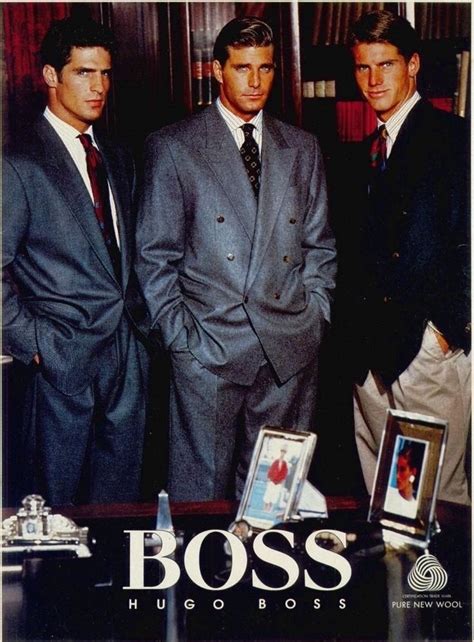 Hugo Boss Power Suits Mens Fashion Suits Vintage Mens Fashion 80s