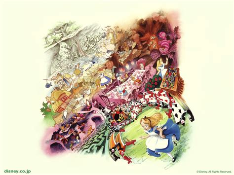 Alice In Wonderland Wallpaper Disney Wallpaper 7904779 Fanpop