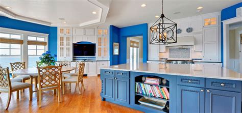 75 most popular small kitchen with blue cabinets design ideas for. Design Trend: Blue Kitchen Cabinets & 30 Ideas to Get You ...