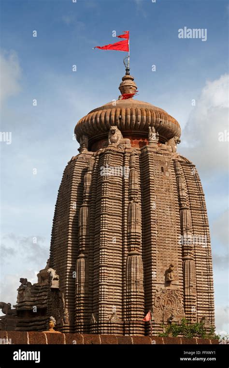 Heritage Lingaraj Temple Bhubaneswar Orissa India Stock Photo Alamy
