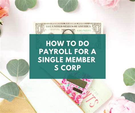 Only your employer pays this; How to Do Payroll for Single Member S Corporation - Amy Northard, CPA - The Accountant for ...