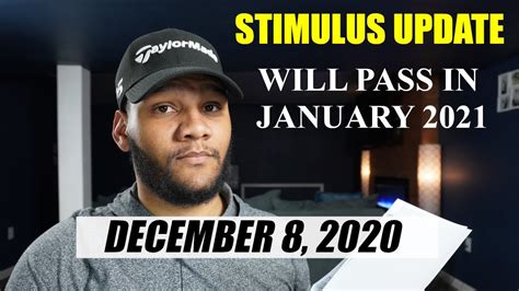 Stimulus Will Pass In January 2021 Second Stimulus Package Update