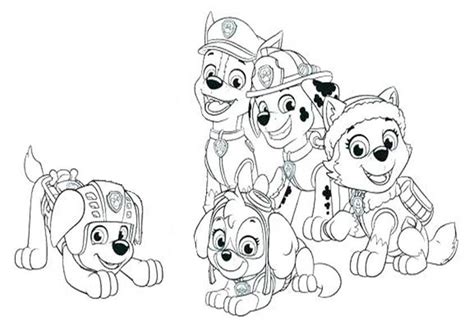 Paw Patrol Ausmalbilder Zum Ausdrucken Ideen