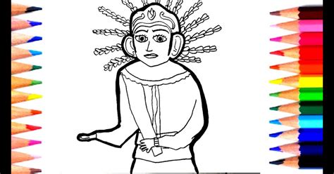 Ondel Betawi Mewarnai Gambar Ondel Ondel : Jual Ondel Ondel Manik Khas