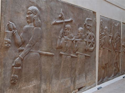 Relief From The Palace Of King Sargon II Louvre Museum Flickr