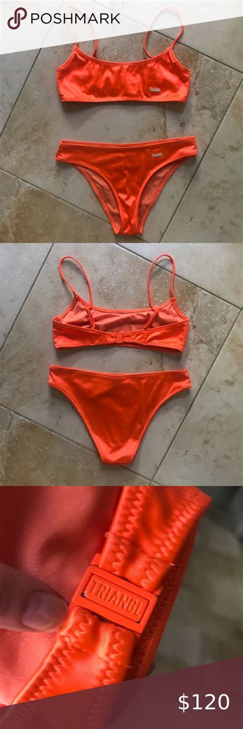 Triangl Mylos Orange Pop Neon Bikini Set Neon Bikinis Bikinis My XXX