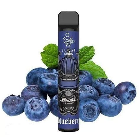Elf Bar 1500 Lux Blueberry 2 Nicotine Disposable Vape
