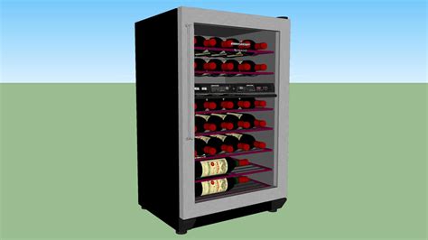 Wine Cooler Under Virtual Staging 3D Warehouse