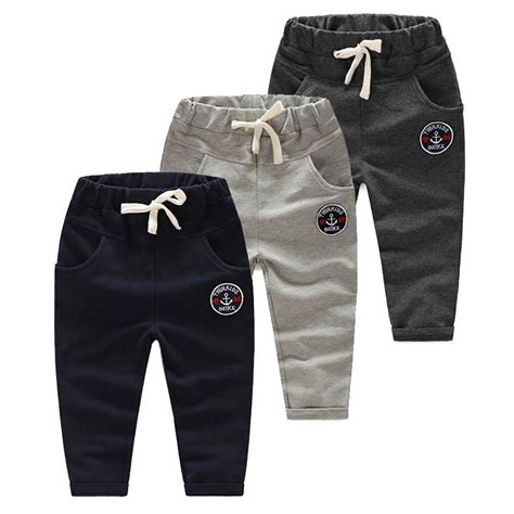 Kz 7133 Baby Pulling Rope Leisure Time Pants 2017 Spring Clothes New