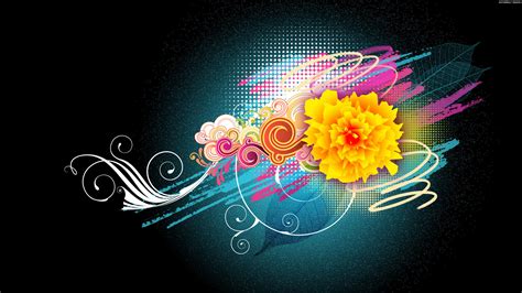 Flower Vector Designs 1080p Wallpapers Wallpapers Hd