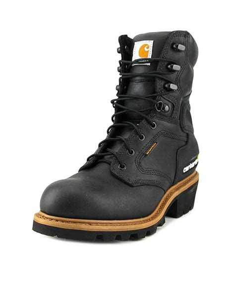 These carhartt cml8360 brown waterproof composite toe eh men's logger boots are built for the uppers of these carhartt boots are made with two different materials that deliver strength and. CARHARTT Carhartt 8& Logger Steel Toe Leather Work Boot ...