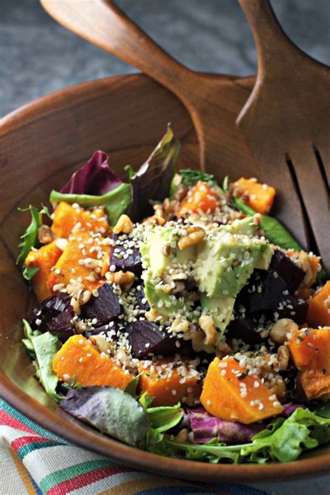 Superfoods Salad With Beets And Sweets Plus A List Of Superfoods To