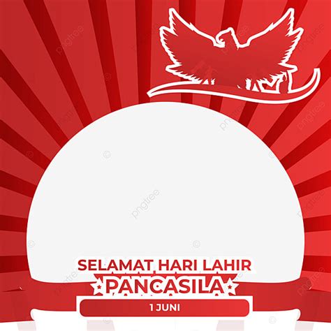 Twibbon Pancasila Day Pancasila Twibbon Garuda Png And Vector With Hot Sex Picture
