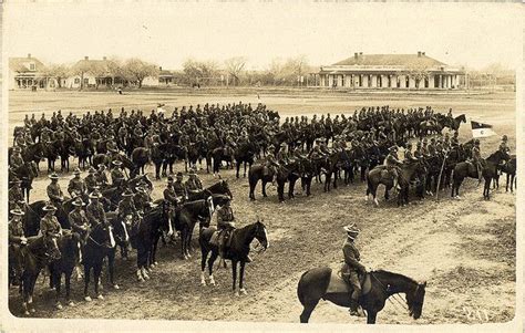 Us Soldiers Possibly C Troop 3rd Cavalry C 1912 1917 At An Unknown