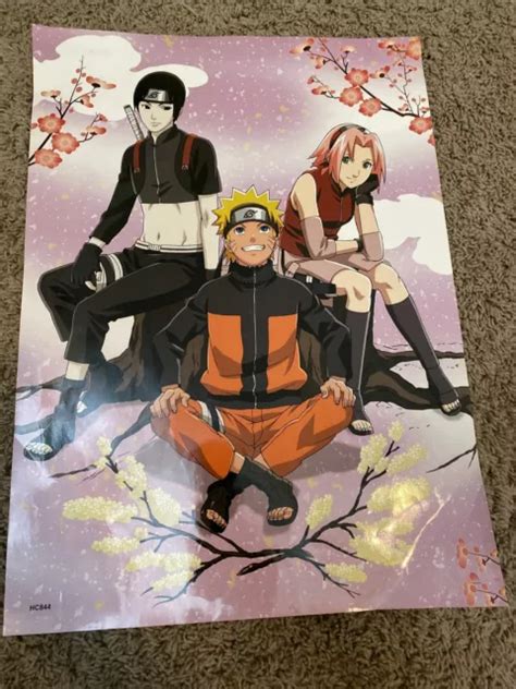 Spduak Naruto Uzumaki Anime Laminate Poster Wall Decor Art Print 15”x21