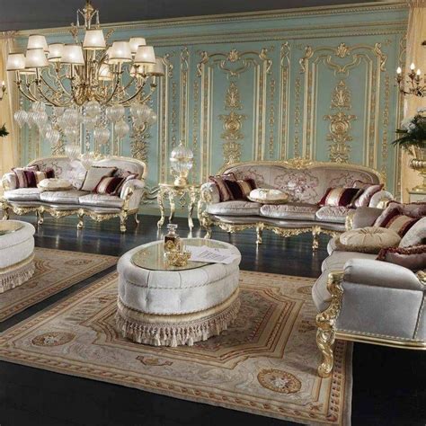 Classic Italian Luxury Furniture Traditional Handmade Solid Wooden Fu