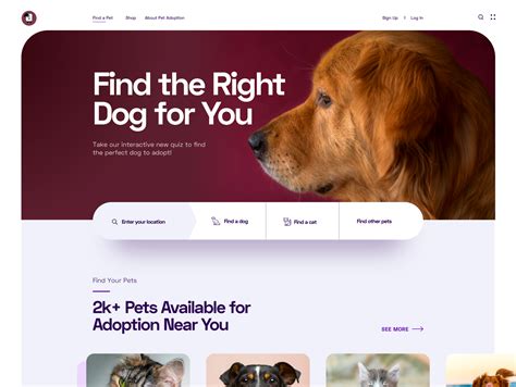 Pet Adoption Website Pet Adoption Pets Pet Websites