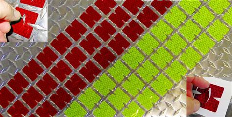 Chevron Overlays For Diamond Plate Reflective Peel And Stick Lime