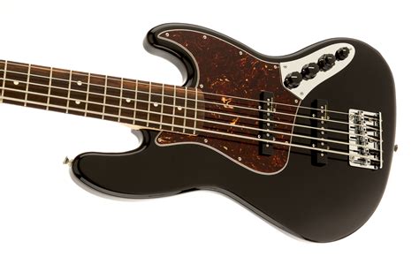 Купить Fender Deluxe Active Jazz Bass V Five String Black Rosewood