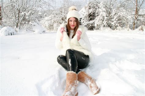 Free Images Snow Winter Girl White Ice Sitting Weather Blonde