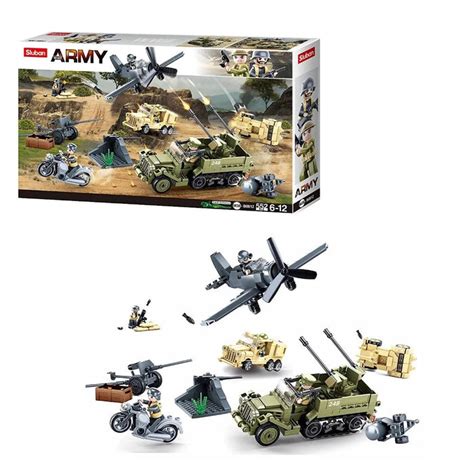 Sluban ‎m38 B0812 World War 2 Building Blocks Set — Toycra