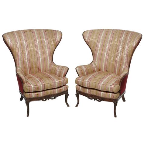 How to do 1920s hair. Pair 1920s Wingback Chairs By Johnson Chair Co at 1stdibs
