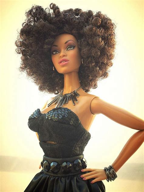 Soul Deep Natural Hair Doll Black Barbie Natural African American Hairstyles
