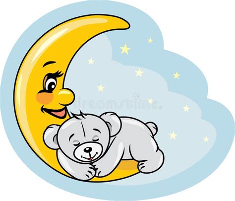 Sleeping Teddy Bear Stock Vector Illustration Of Animal 26932135