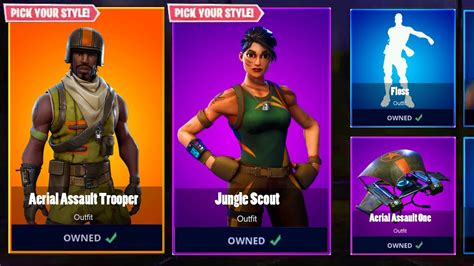 Aerial Assault Trooper Coming Back Fortnite Rare Season 1 Skins