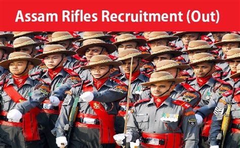 Assam Rifles Notification Rally Vacancies Apply Online Link