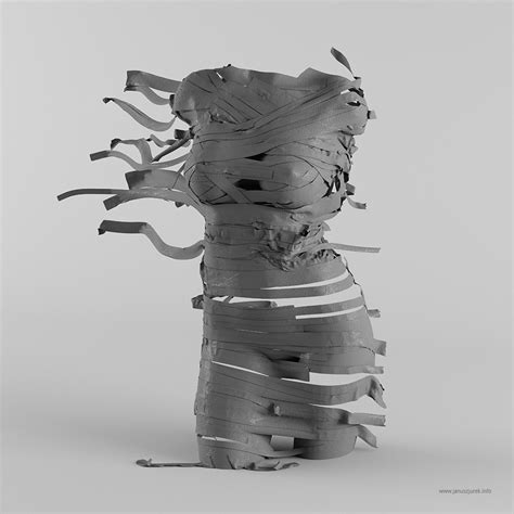 Clothing Sculpture On Behance