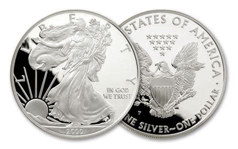2000 P 1 1 Oz Silver Eagle Proof