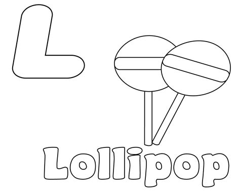 Free Letter L Coloring Pages Printable Letters Free Printable