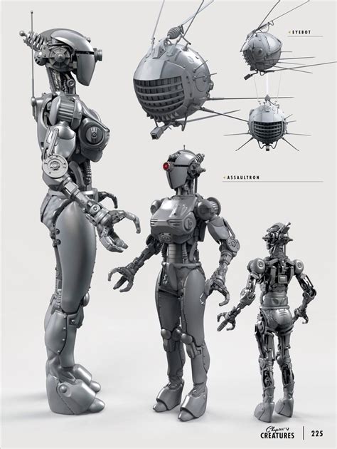 Fallout Concept Eyebot Assaultron