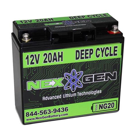 Nexgen 12v Lithium Ion Battery 12v 20ah Replacement Ebay