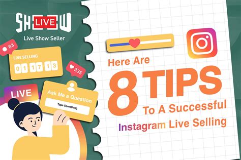 8 Tips To A Successful Instagram Live Selling Live Show Seller