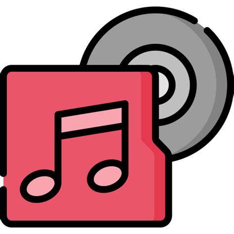Music Album Special Lineal Color Icon
