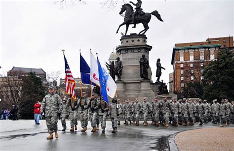 Virginia National Guard Members Support Governors Inauguration Under