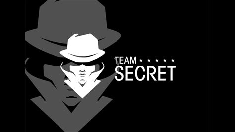 Team Secret Logo Speed Art Design Youtube