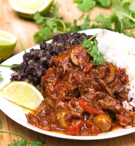 Ropa Vieja Is A Famously Delicious Cuban Stew Of Tender Shredded Beef